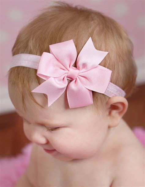 U Choose Color Hair Bow Baby Girl Grosgrain Hairbow Headband Etsy