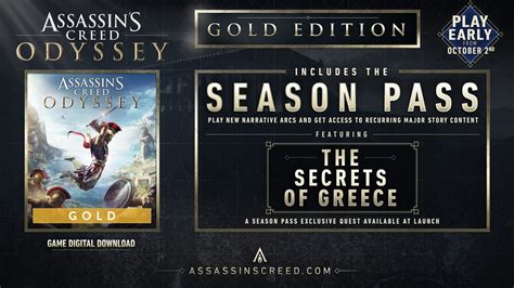 اکانت قانونی ظرفیتی Assassins Creed Odyssey GOLD EDITION فروشگاه