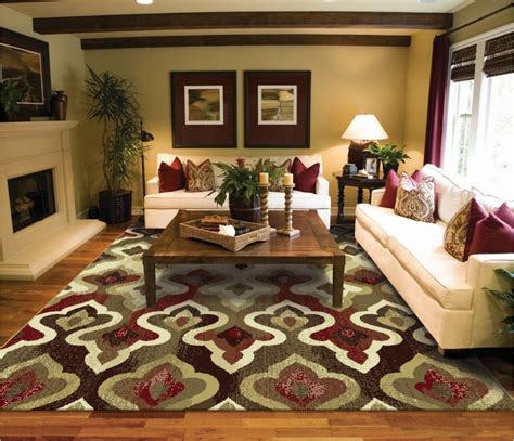Living room gray burgundy and teal modern home design ideas #tealburgundy #weddinglivingrooms. Amazon.com - New Large 8x11 Modern Rug For Living Room ...