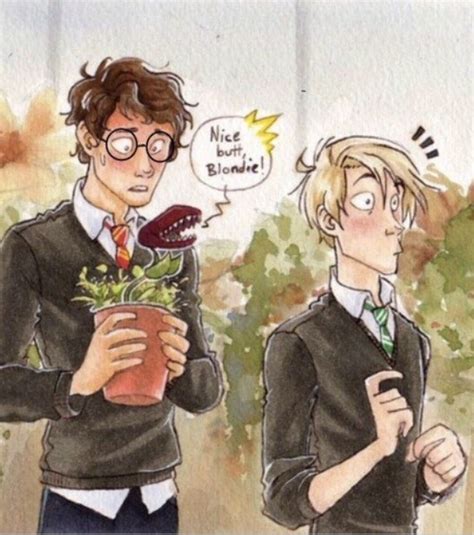 Drarry For Real Drarry Harry Potter Comics Harry Potter Anime