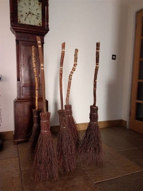 Witches Broom Adults Created In The Uk By Wands And Etsy In 2020 Witch Broom Broom Broomstick