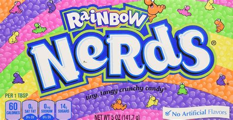 Nerds Candy A Sweet And Sour Flavor Rainbow