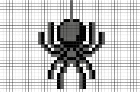 Spider Pixel Art Pixel Art Pixel Art Templates Pixel Art Design