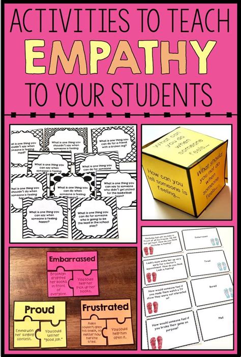 Empathy Activities Bundle Save 20 Empathy Activities Social