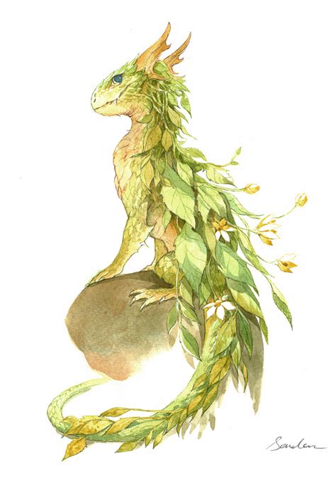 Watercolor Dragon 2 By Sandara On Deviantart