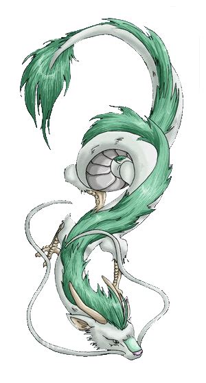 Haku From Spirited Away I Want Him For My Thigh Tattoo