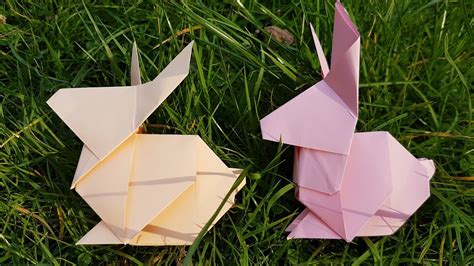 Origami Easter Bunny Króliczek Wielkanocny Youtube