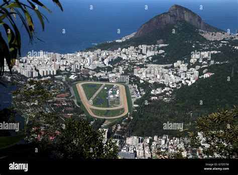 Rio De Janeiro Brazil Views Of The City From Christ The Redeemer With