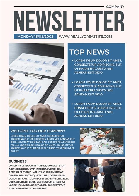 Company Newsletter Samples Newsletter Examples To Inspire You