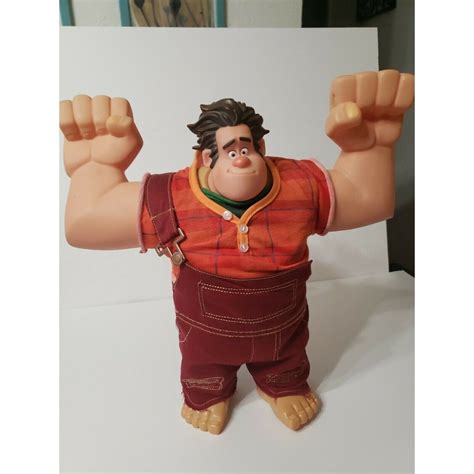 Wreck It Ralph Talking And Fist Pounding Action Figure Doll Disney