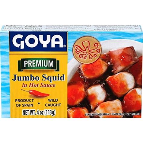 Goya Octopus In Hot Sauce Pulpo 4 Oz
