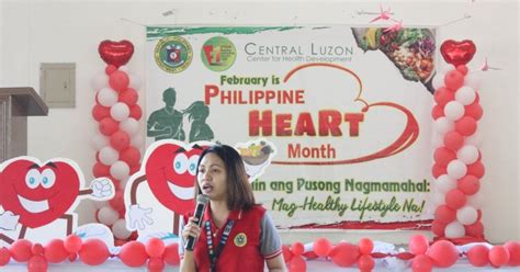 Doh Central Luzon Launches Heart Month Celebration Philippine News