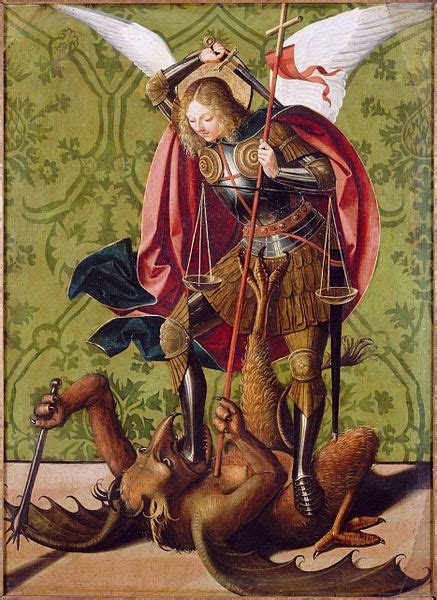 Saint Michael The Archangel Model Of The Perfect Knight Nobility And