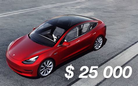 Tesla Le Nouveau Modèle à 25 000 Dollars Pourrait Arriver Plus