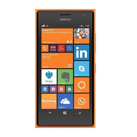 Refurbished Nokia Lumia 735 8gb Orange Verizon Back Market