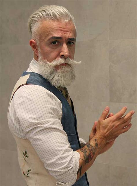 15+ Guy with White Hair | The Best Mens Hairstyles & Haircuts
