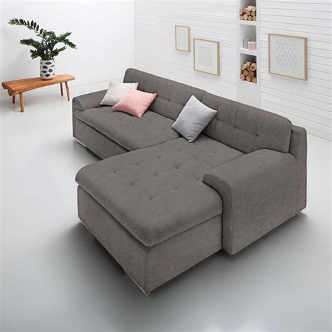 Kleines ecksofa mit schlaf und relaxfunktion planungswelten. TRENDMANUFAKTUR Ecksofa, wahlweise mit Bettfunktion online ...