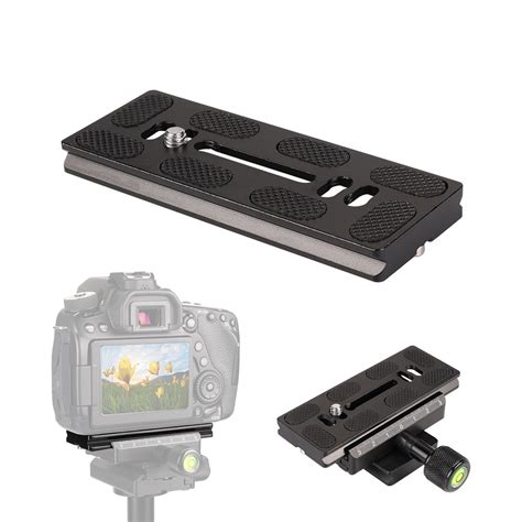 Universal Pu100 Metal Quick Release Plate Camera Tripod Adapter Mount