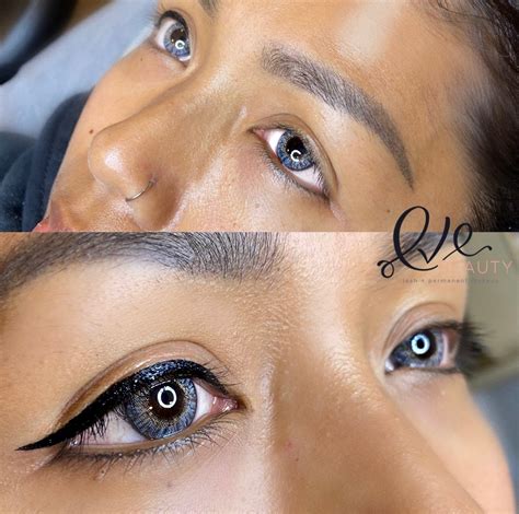 Eyeliner Permanent Makeup Before And After Saubhaya Makeup