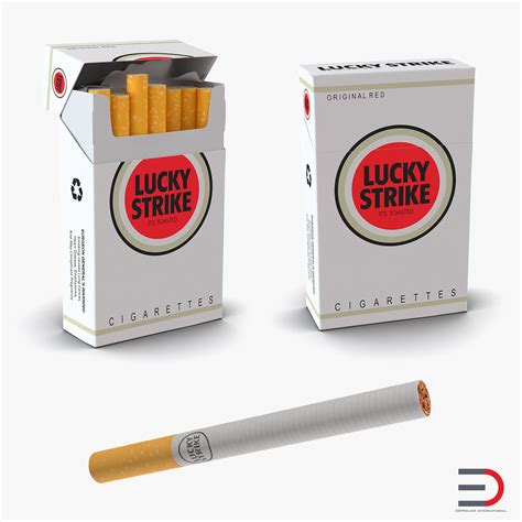 3d Cigarettes Lucky Strike