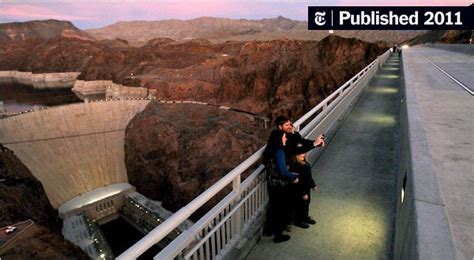 In Nevada The Viewing Has Begun From The Hoover Dam Bypass Bridge