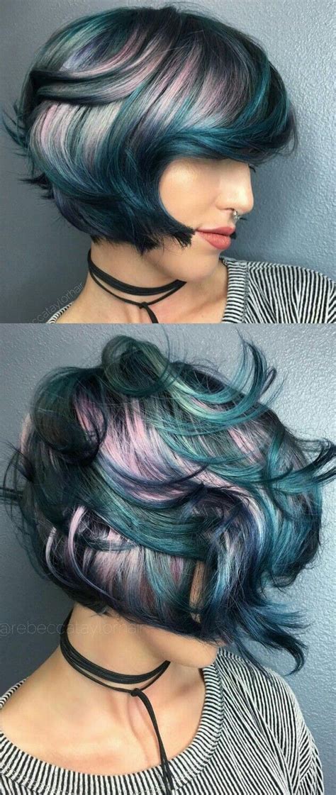 Countless Ways Of Marvelously Styled Unicorn Hair Color