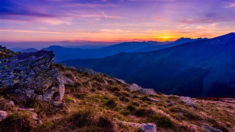 Wallpaper mountains, 5k, 4k wallpaper, 8k, clouds, sunset, Nature #12585
