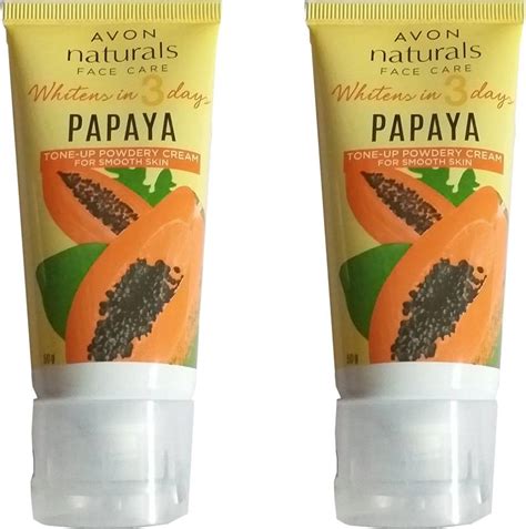 Avon Naturals Papaya Whitening Powdery Cream Price In India Buy Avon