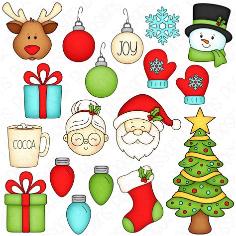 Holiday Symbols Clip Art