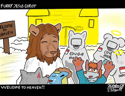 Furry Jesus Christ By W3r3woof4 On Deviantart