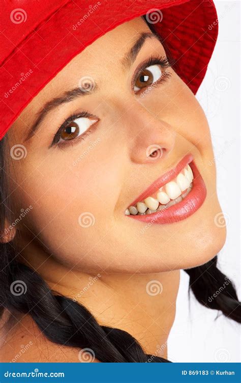 Glamour Smiling Woman Stock Image Image Of Good Health 869183