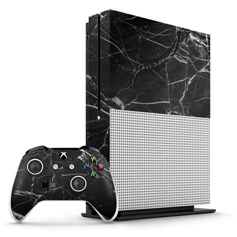 Black Hyper Marble Xbox One S Skin Custom Xbox Xbox One S Custom