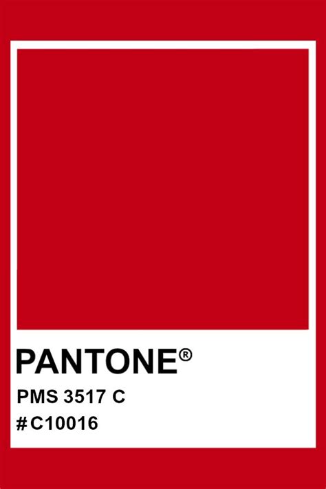 Pantone 3517 C Pantone Color Pms Hex Pantone Red Tru Colors