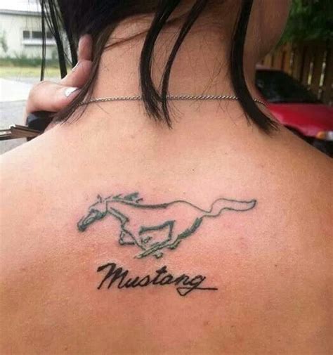 Mustang Tattoo Mustang Tattoo Ford Tattoo Tattoos