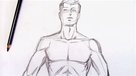 How To Draw The Male Torso Step By Step