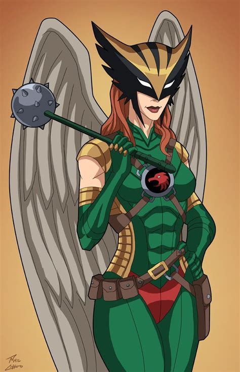 Hawkwoman Earth 27 Commission Hawkgirl Dc Comics Art Superhero Art