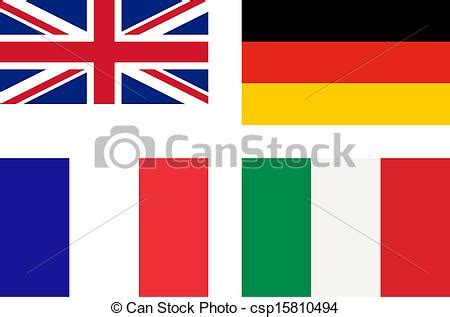 Consta de tres franjas horizontales con los colores negro, rojo y dorado, que representan. Banderas de alemania del reino unido, francia italia ...