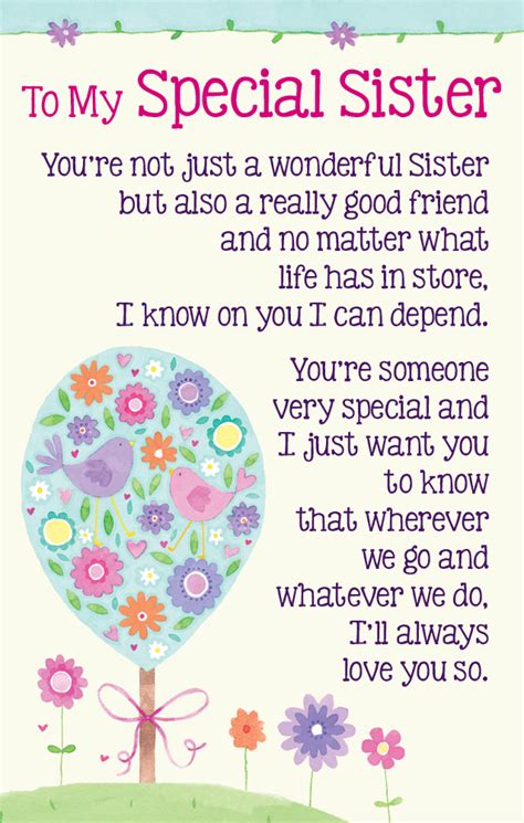 Check spelling or type a new query. To My Special Sister Heartwarmers Keepsake Credit Card ...