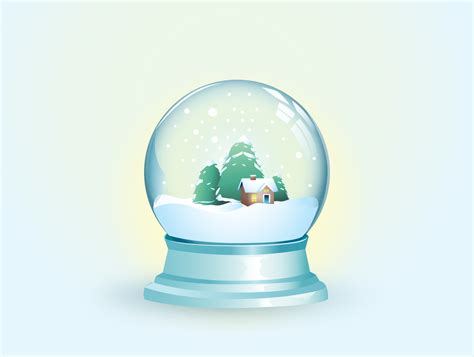 Snow Globe By Yashika On Dribbble