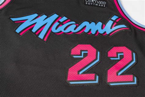 The miami heat's 'vice' uniforms are back — in black. Jimmy Butler #22 Miami Heat 2020-21 Vice Night Black Swingman Jersey