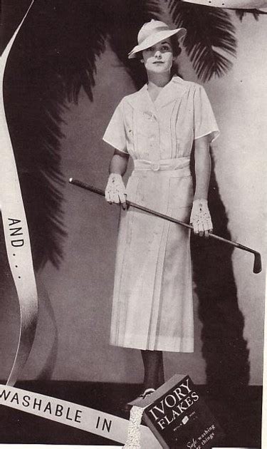 Vintage Womens Golf Clothing History Fuzzylizzie