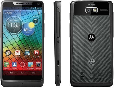 Motorola Razr I Erstes Android Smartphone Mit 2ghz Intel Prozessor