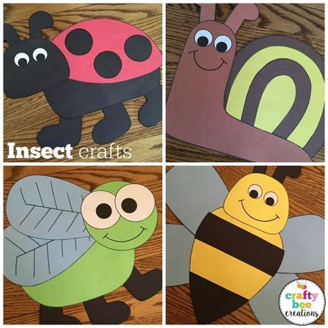 Insect Crafts Bundle Insect Crafts Bug Crafts Preschool Crafts