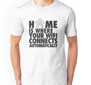 Home Is Where Your Wifi Connects Automatically Stickers By