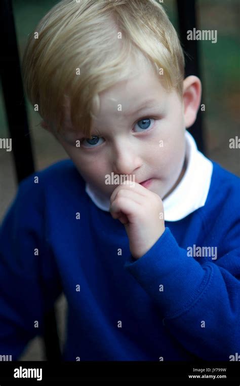 Biting Nails And Child And School Hi Res Stock Photography And Images