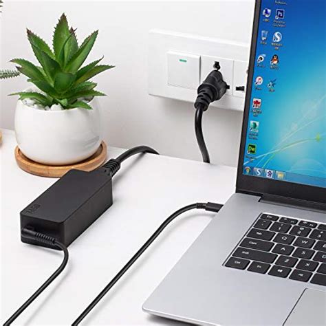 65w Usb Type C Laptop Charger Power Adapter Compatible With Lenovo Yoga