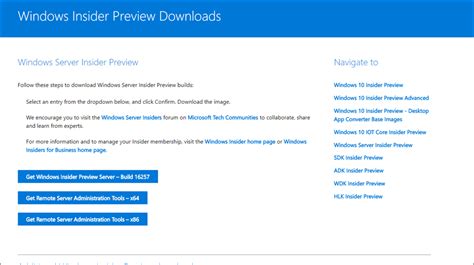 New Windows Server Insider And Rsat Tools Builds Released Learn