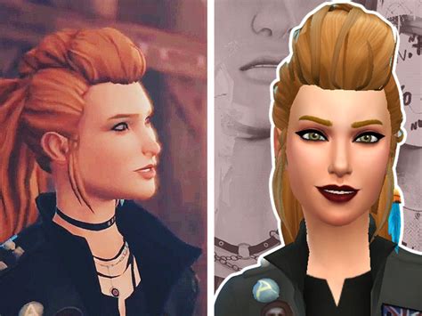 The Sims Resource Rachel Amber Punk Hair By Annewellen