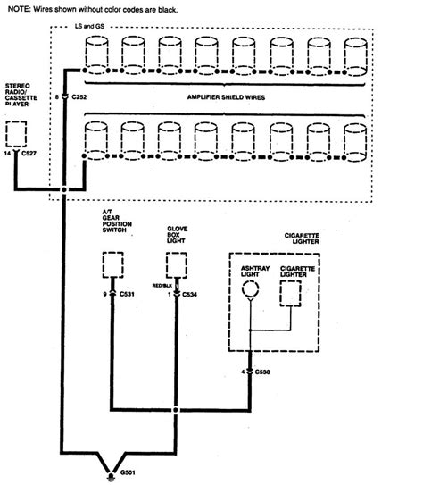 Installation schematics and wiring diagrams: Acura Legend (1994) - wiring diagram - ground distribution - Carknowledge.info