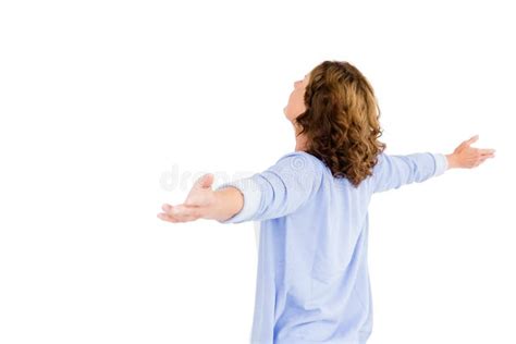 Elderly Woman With Hand Outstretched Stock Image Image Of Outstretched Portrait 16463751